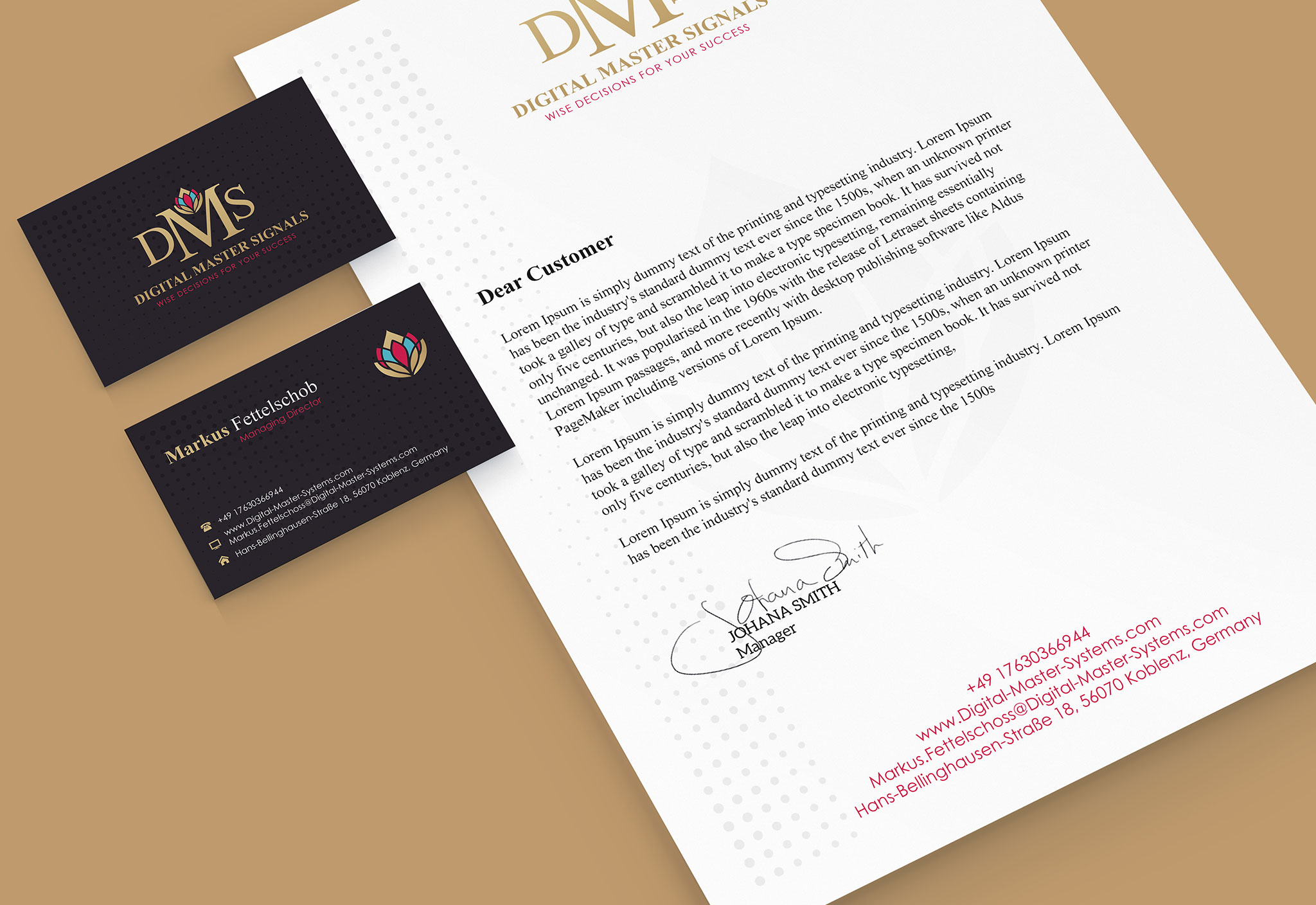 business card letterhead envelope template